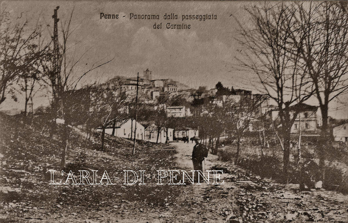 Veduta dal Carmine nel 1930